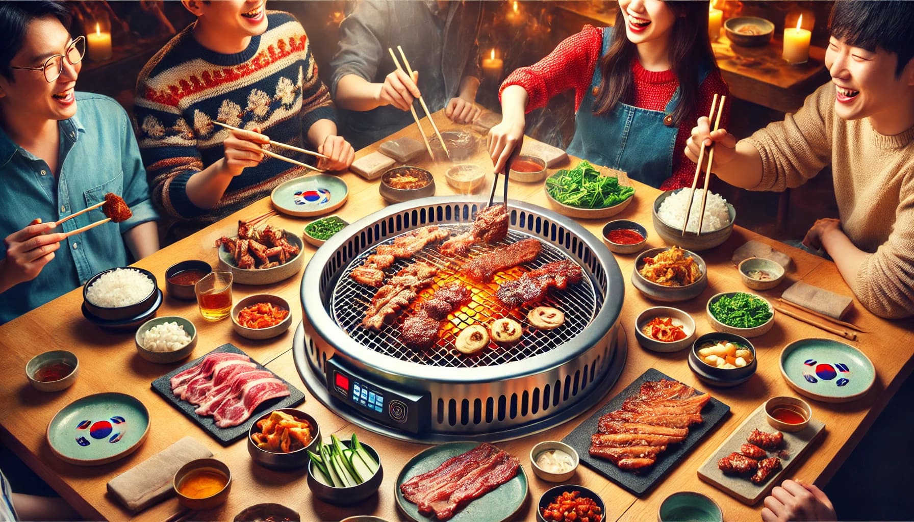 how to eat korean bbq