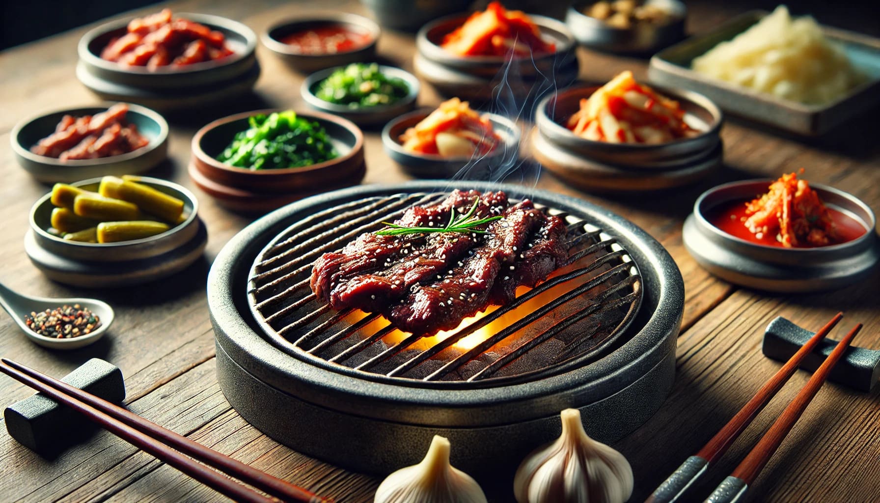 how to eat korean bbq